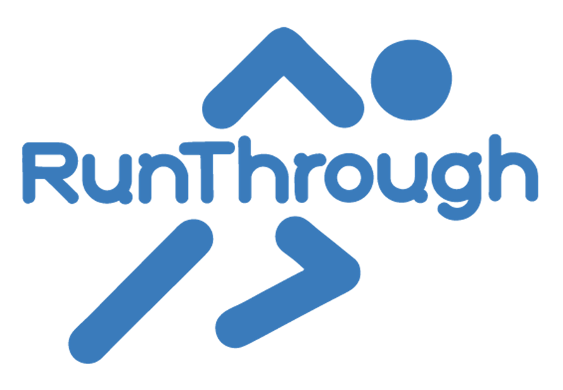 run through logo 2